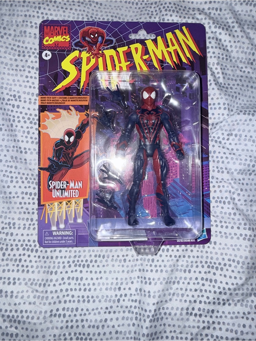 Marvel Spider-Man Action Figure in Red and Blue
